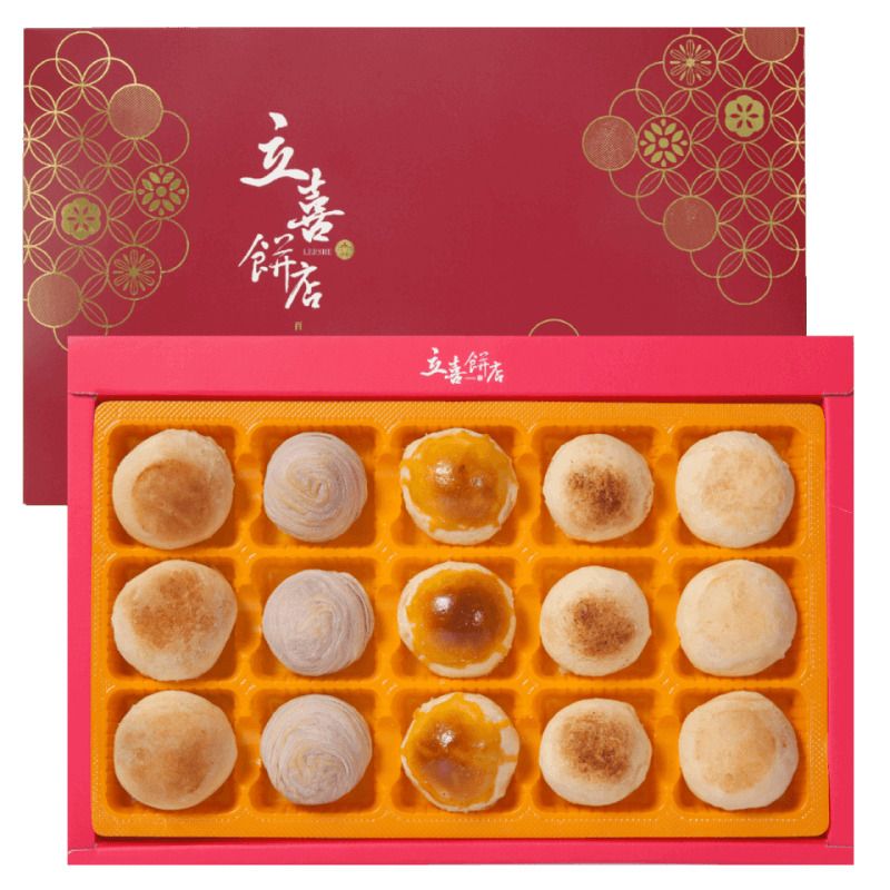【立喜餅店】 G02 經典品月禮盒 15入