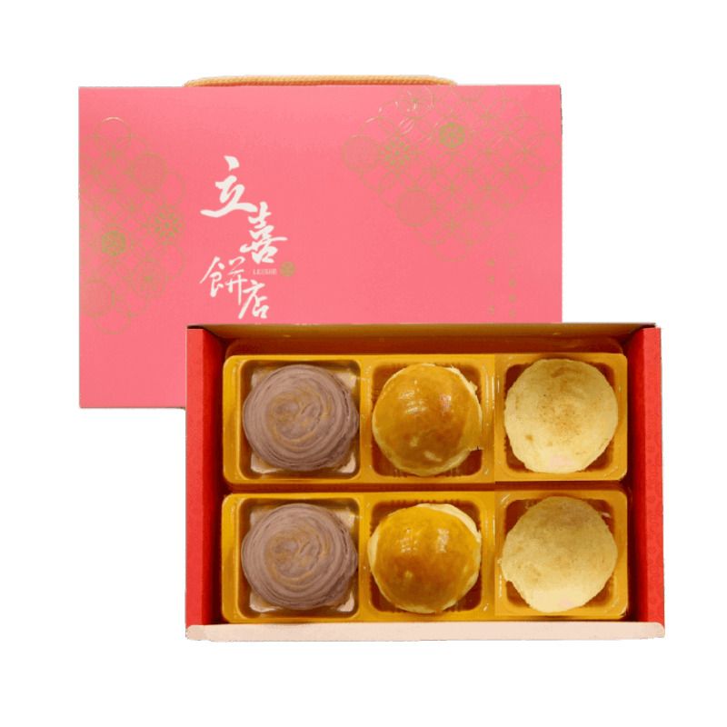 【立喜餅店】S02 經典品月禮盒6入A款
