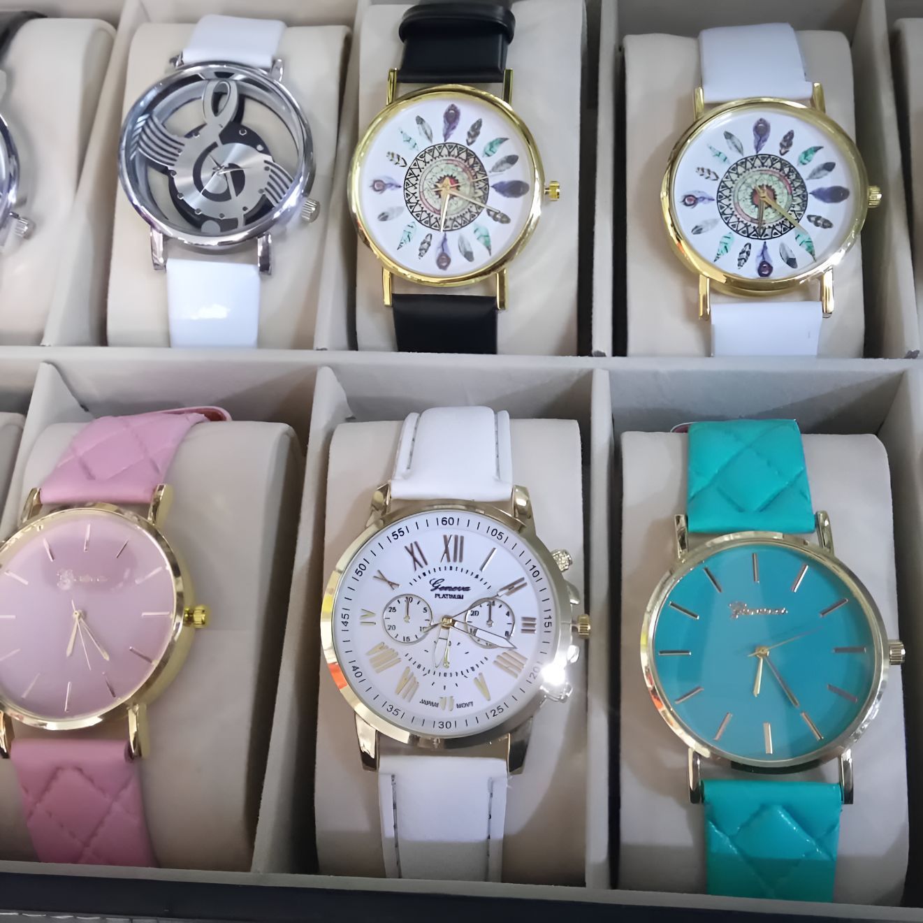 A Variety of Watches Are Displayed in a Box — Central West Trophies & Embroidery In Orange, NSW