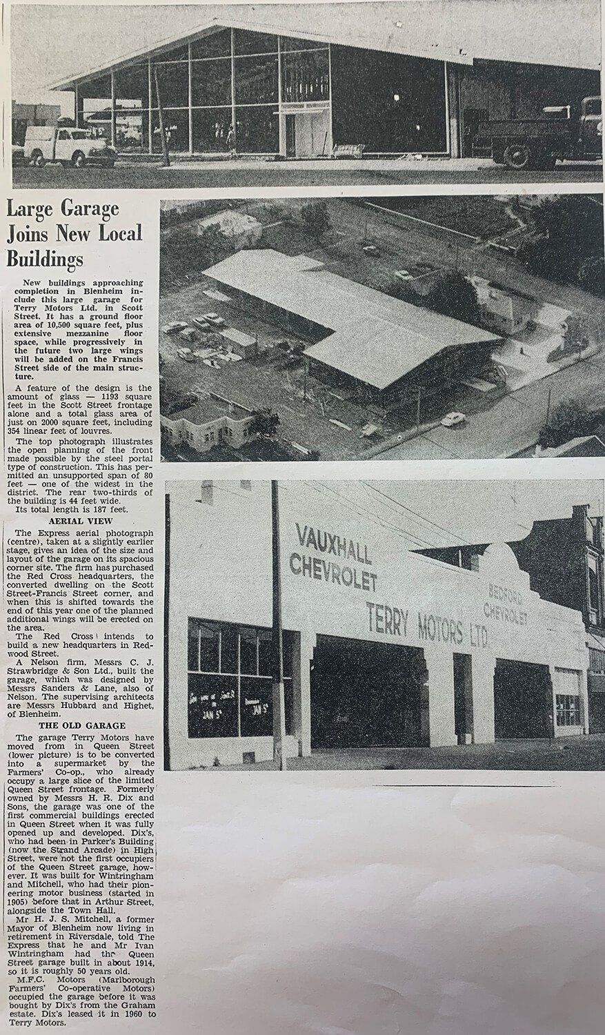 Motorworld Blenheim history timeline imagery