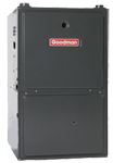 A picture of a heat pump on a white background.