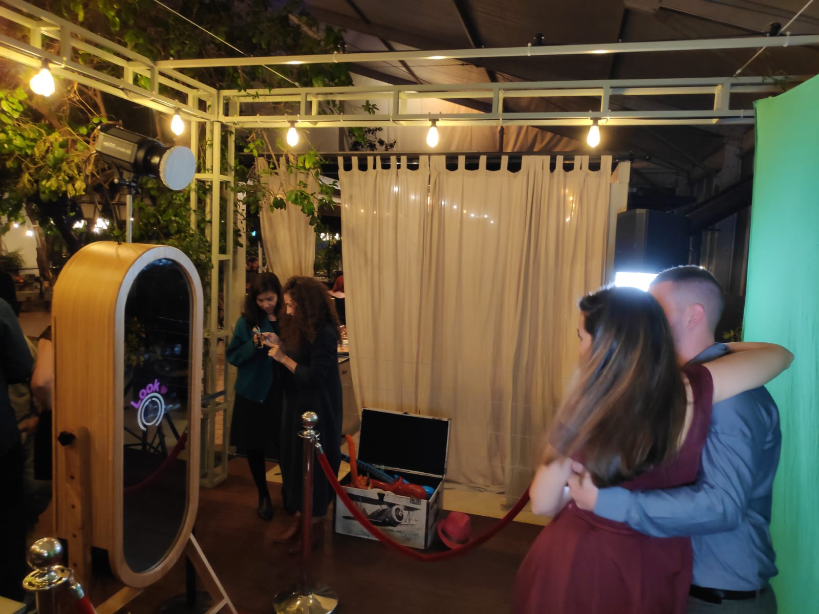 Our Vintage Mirror Photo Booth in the Wild