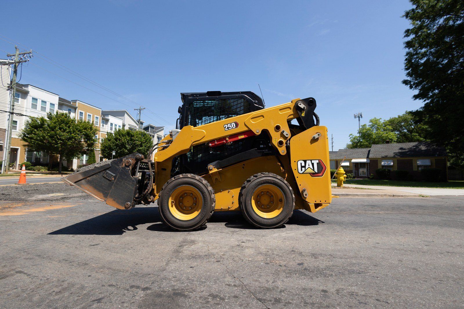 Caterpillar 250 wheeled skid steer loader for rent — Flex Equipment Rental, State College PA