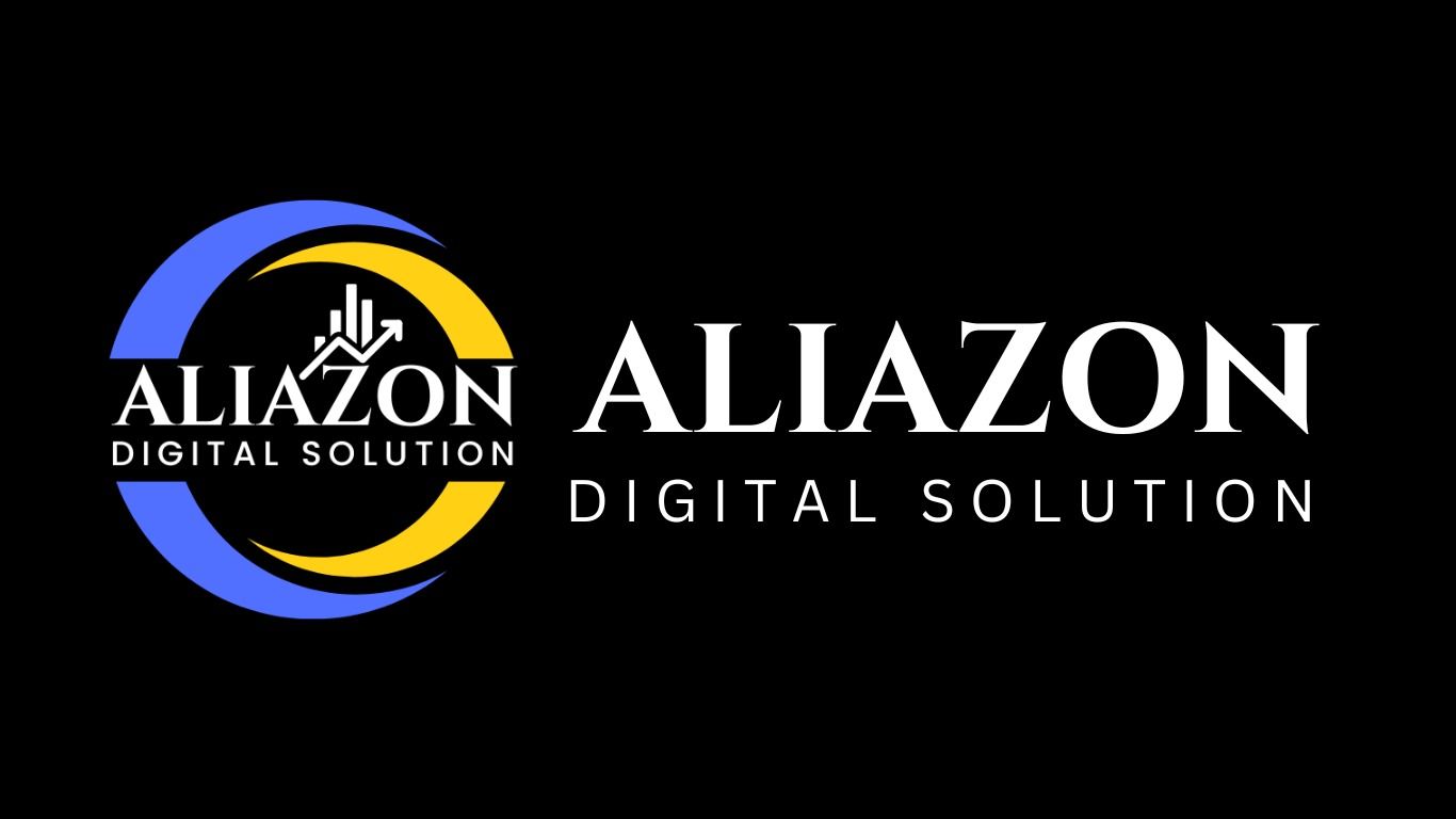 Aliazon Digital Solution logo in horizontal layout.