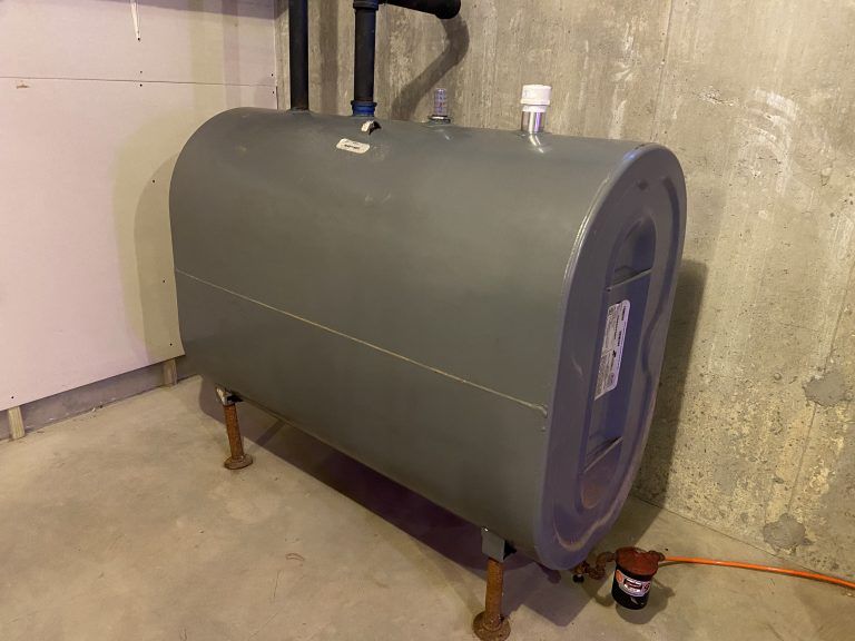 New Oil Tank Installation
