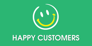 Picture of a green box with a white smiley fact and text saying 