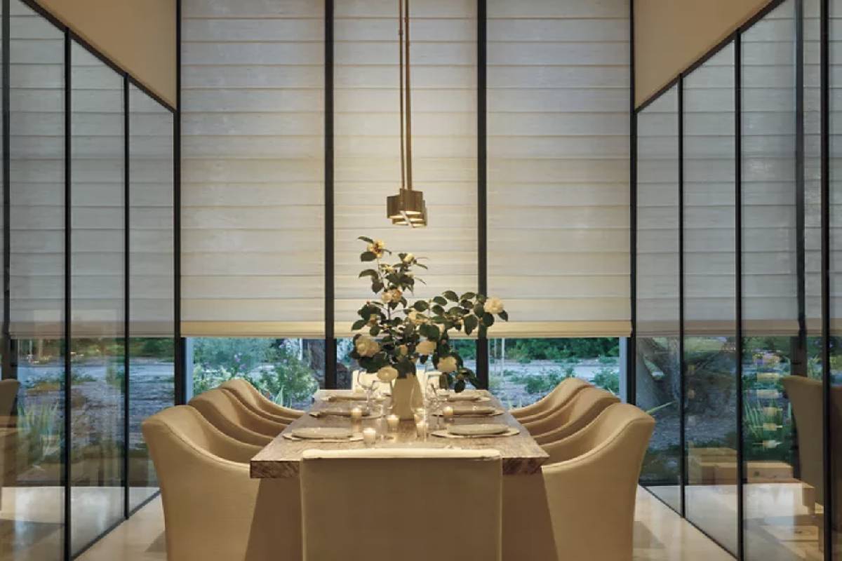 Alustra® Woven Textures® Roller Shades and bamboo blinds from Curtain Concepts near Hurricane, West Virginia (WV)
