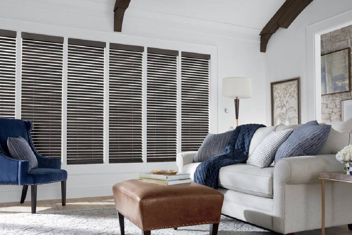 Hunter Douglas Parkland® Wood Blinds, wooden blinds, window blinds near Huntington, West Virginia (WV)