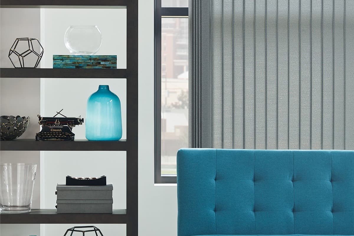 Vertical Blinds, Hunter Douglas Somner® Vertical Blinds, vertical blinds for windows near Huntington, West Virginia (WV)