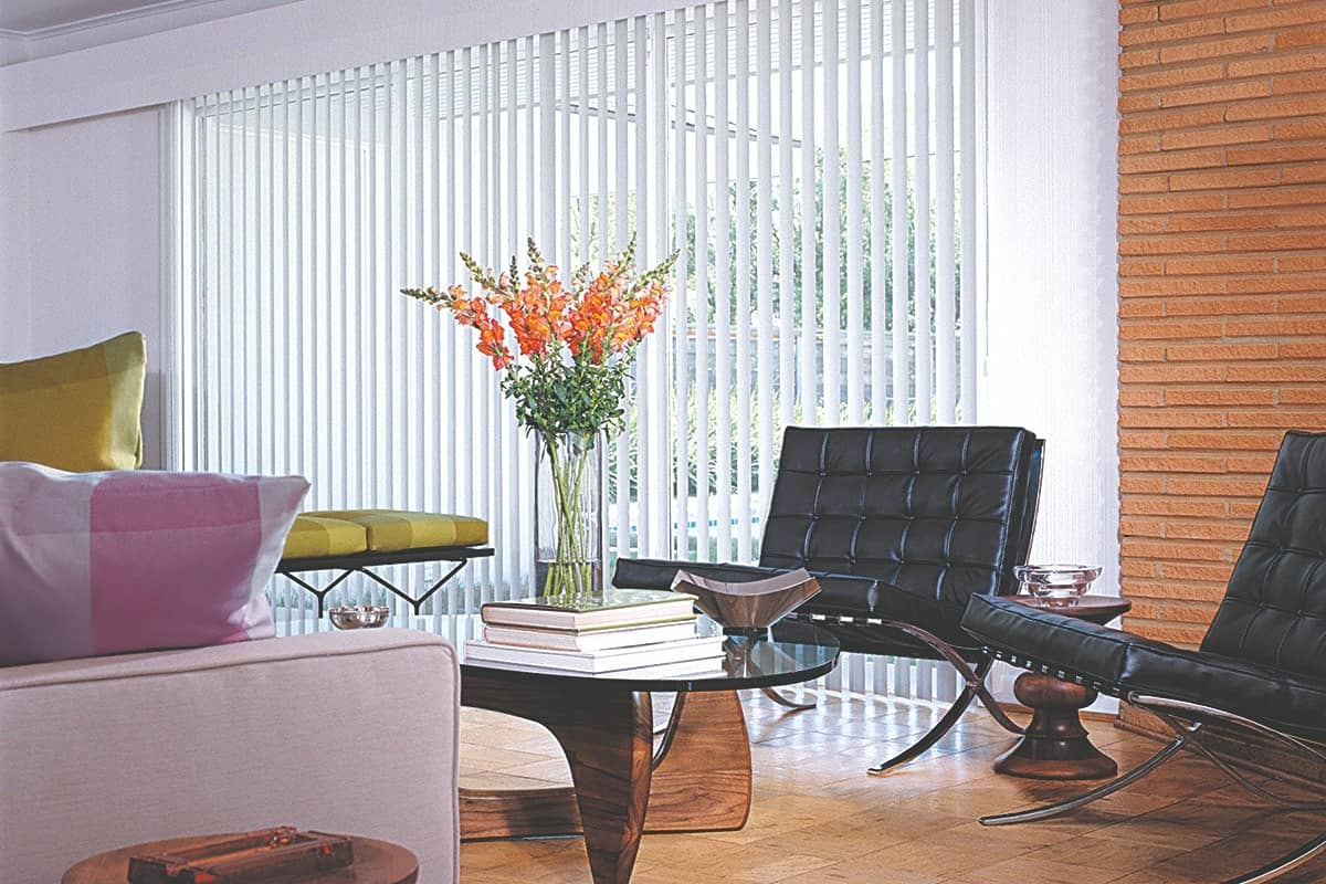 Vertical Blinds, Hunter Douglas Vertical Solutions® Vertical Blinds, window vanes near Huntington, West Virginia (WV)