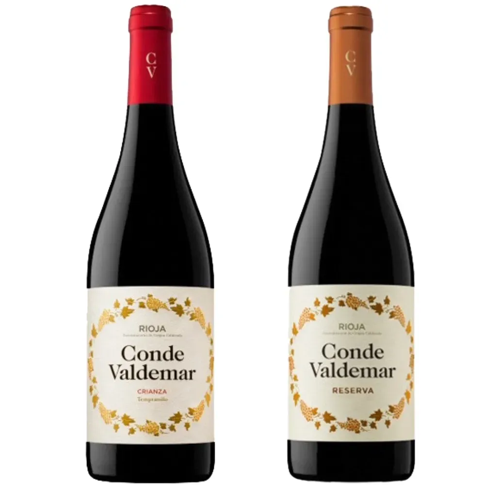 Rioja, Conde Valdemar Reserva und Crianza