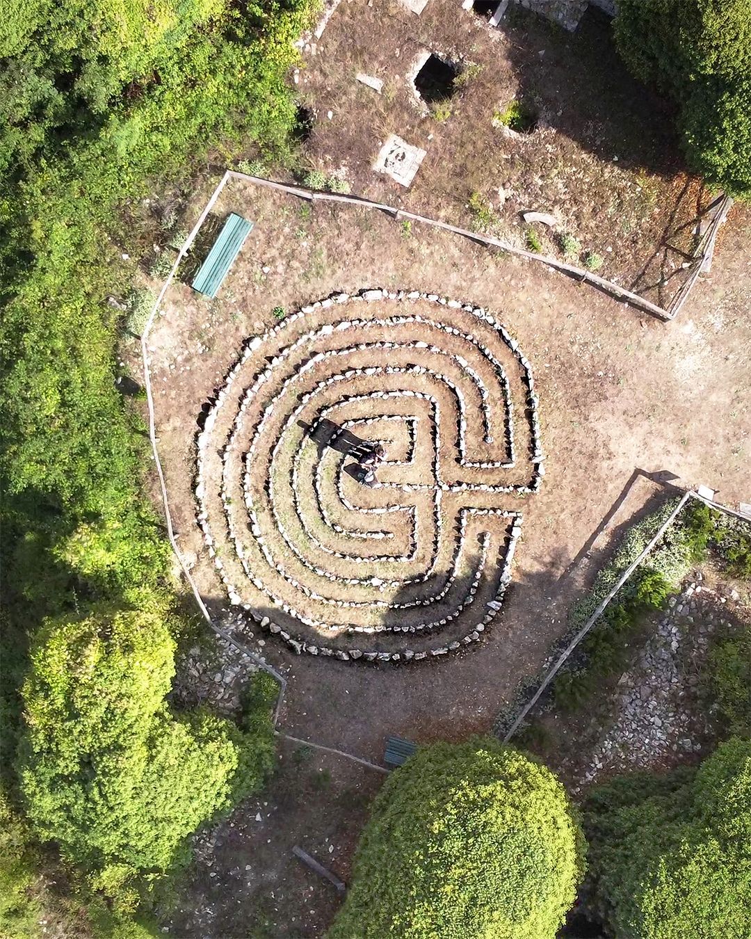 Luoghi misteriosi: il labirinto di pietre, Lazio