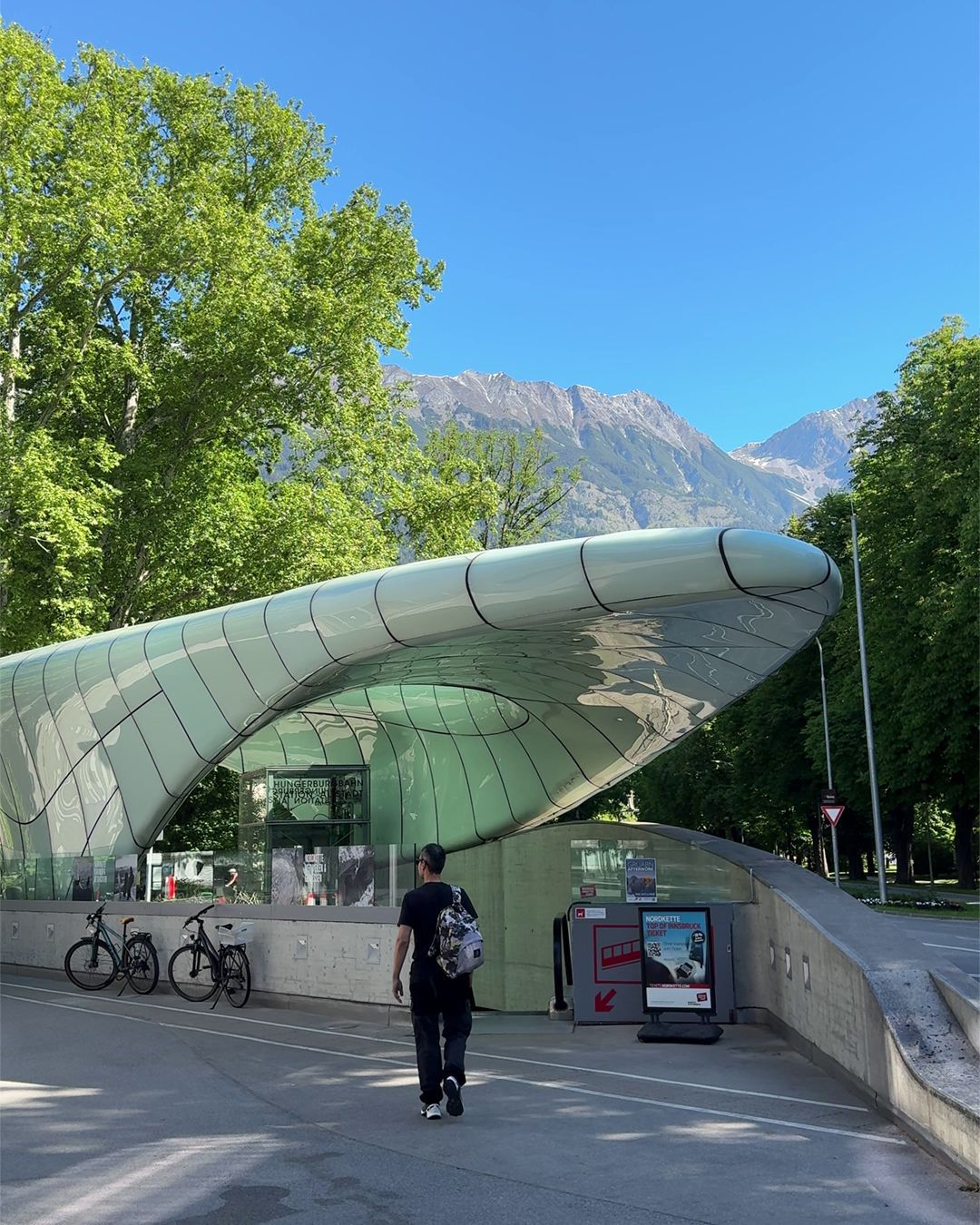 Da dove si prende la funicolare dal centro storico di Innsbruck