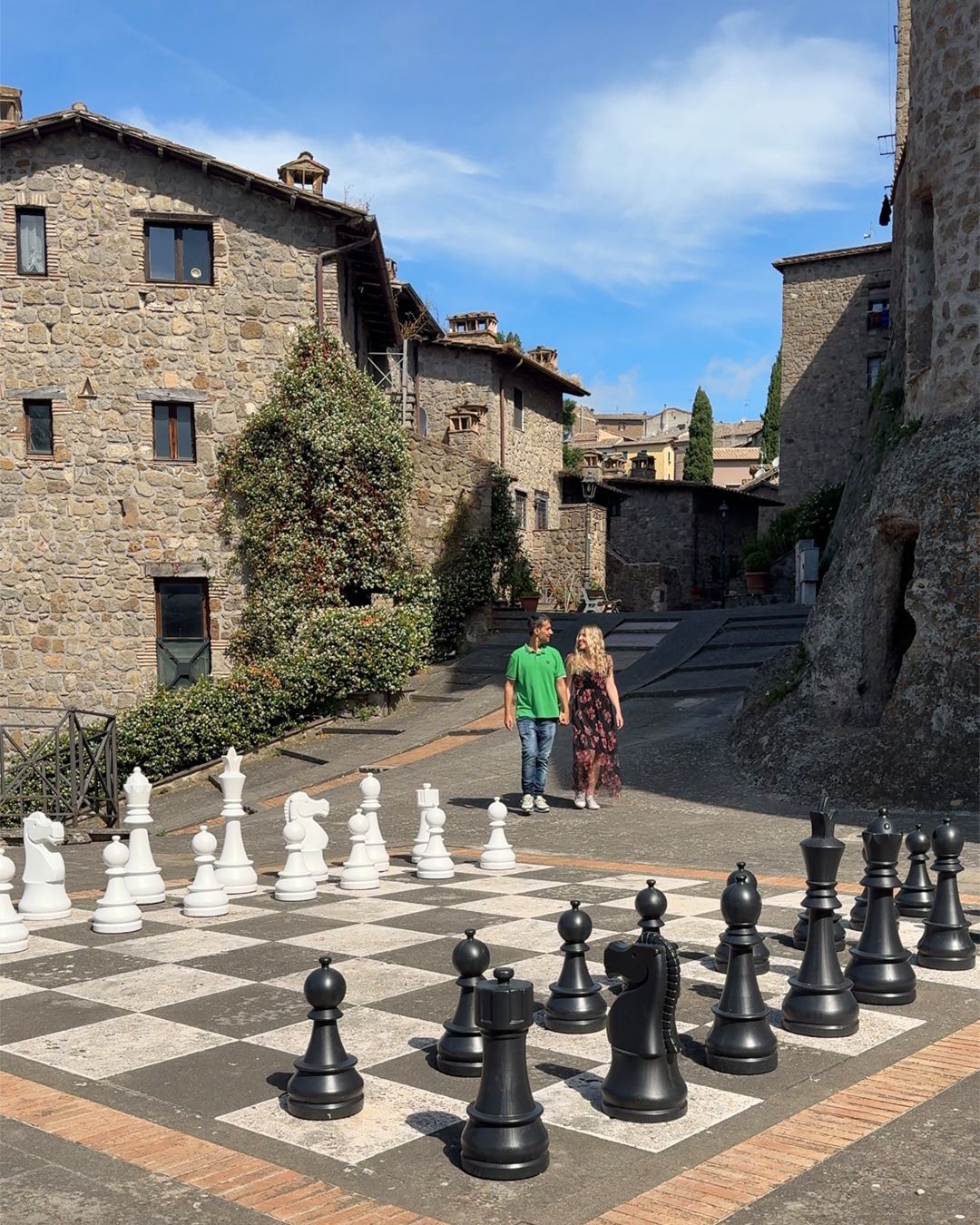 La Piazzetta degli Scacchi Giganti