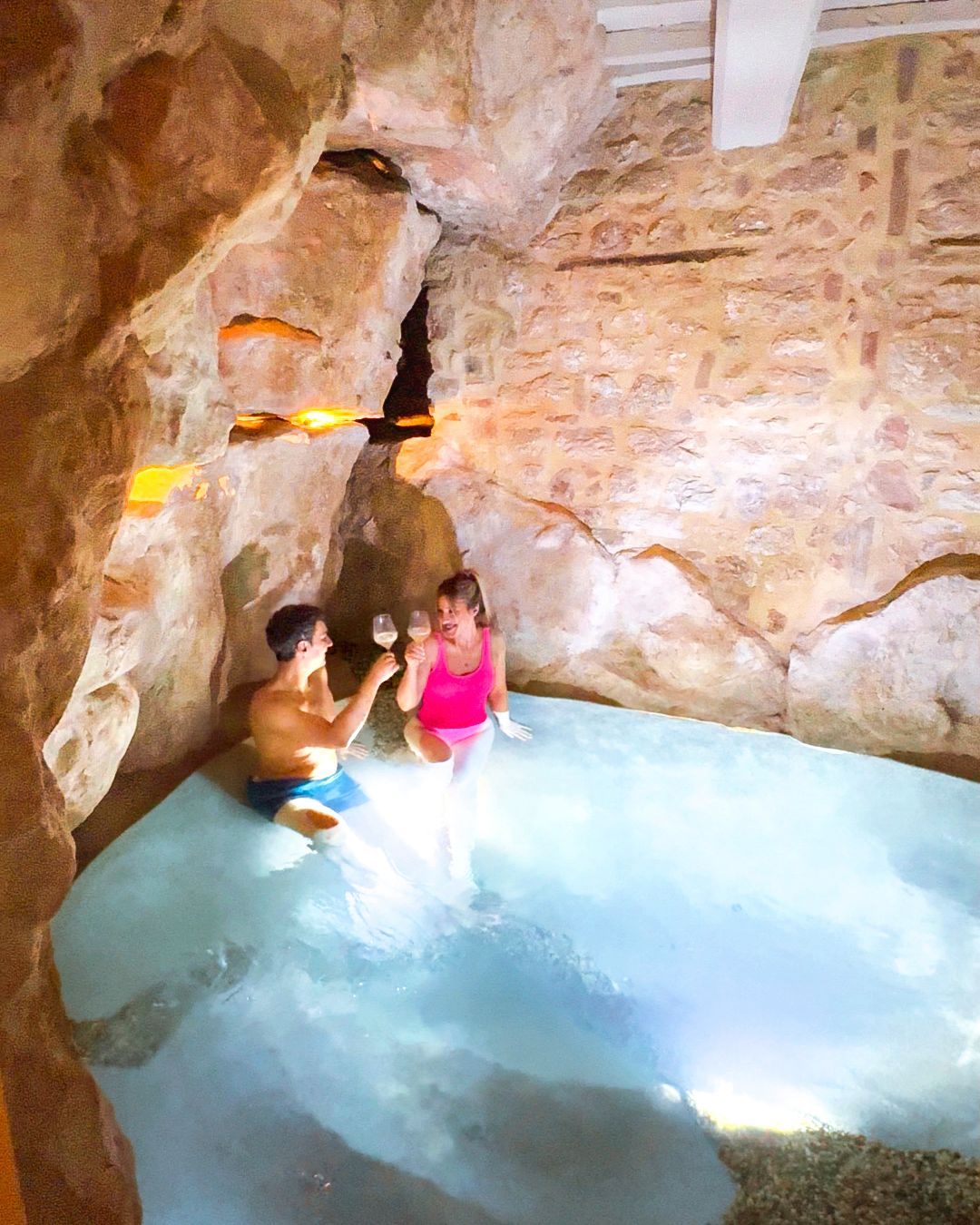 Suite con piscina privata in camera Italia
