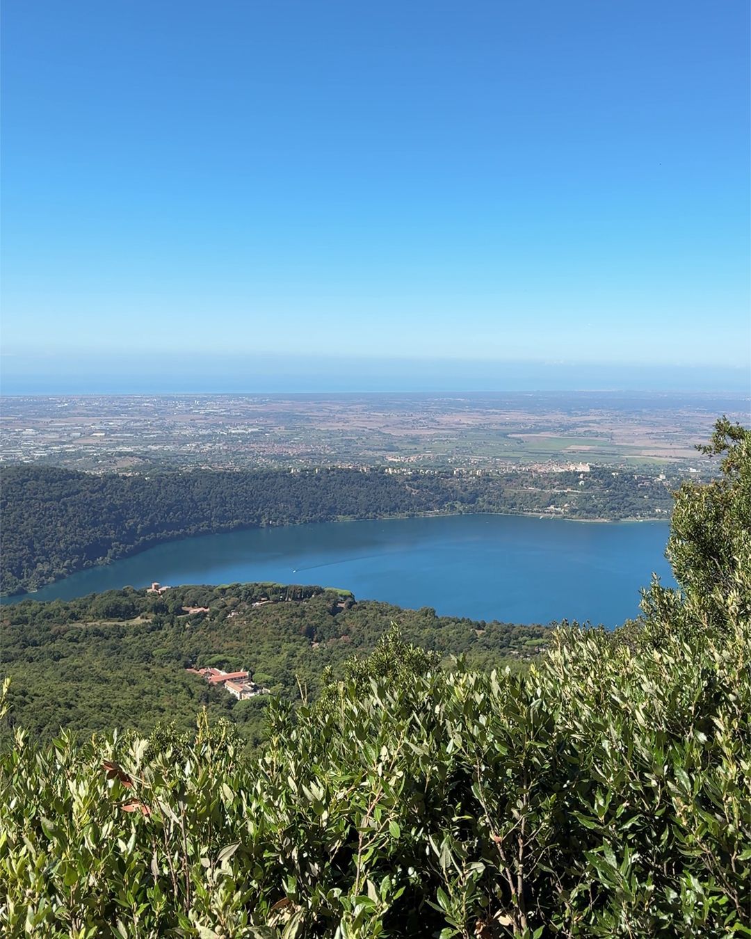 La vista dei due laghi