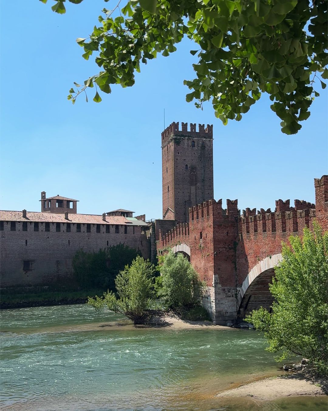 Cosa vedere a Verona: vista sul fiume Adige