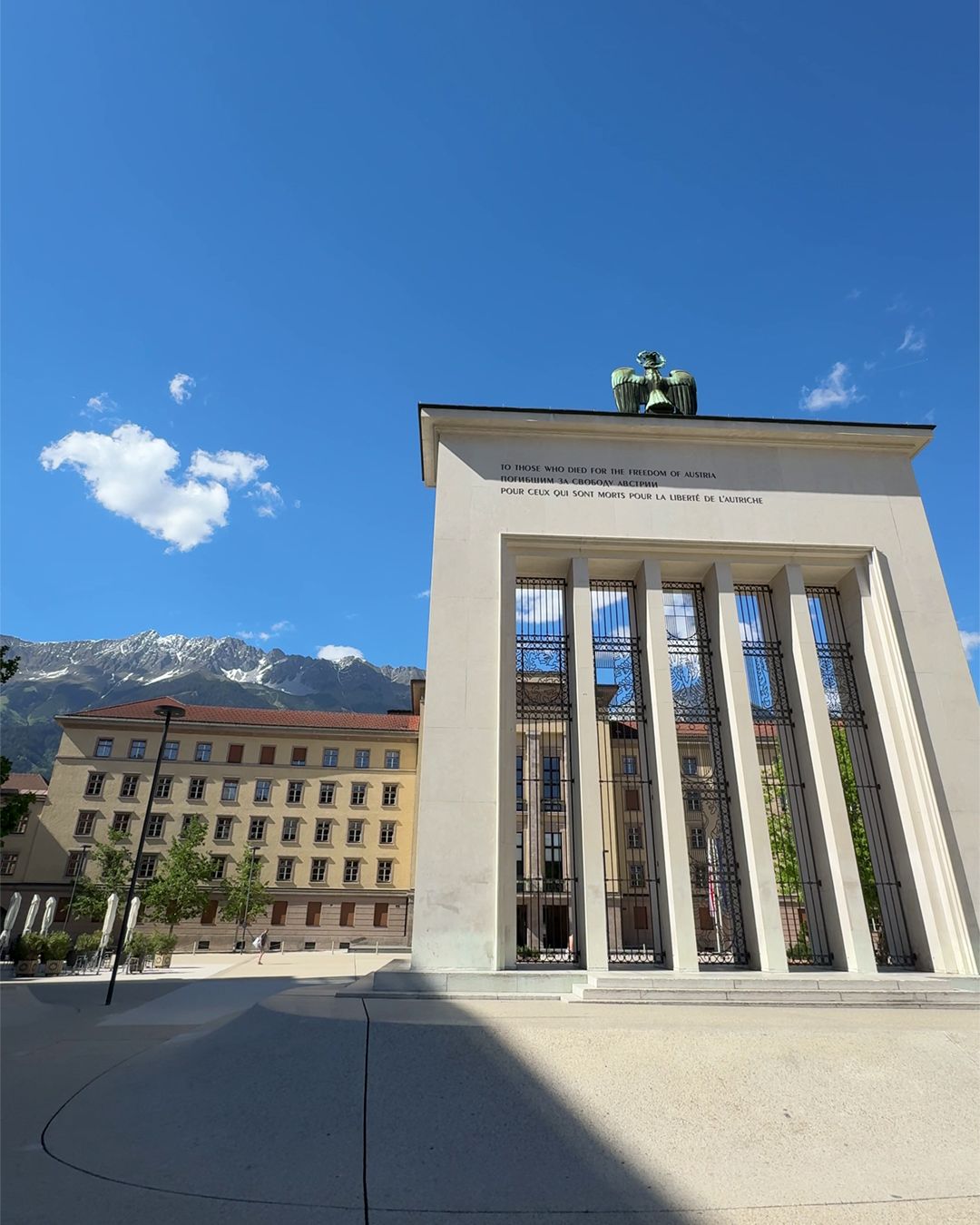 Itinerario a Innsbruck: Landhausplatz