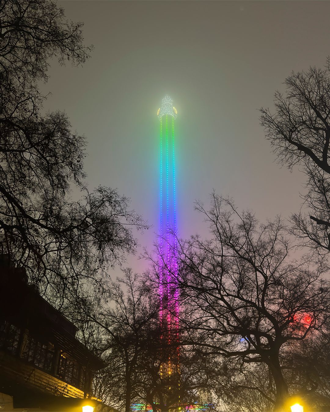 Prater di Vienna a Natale