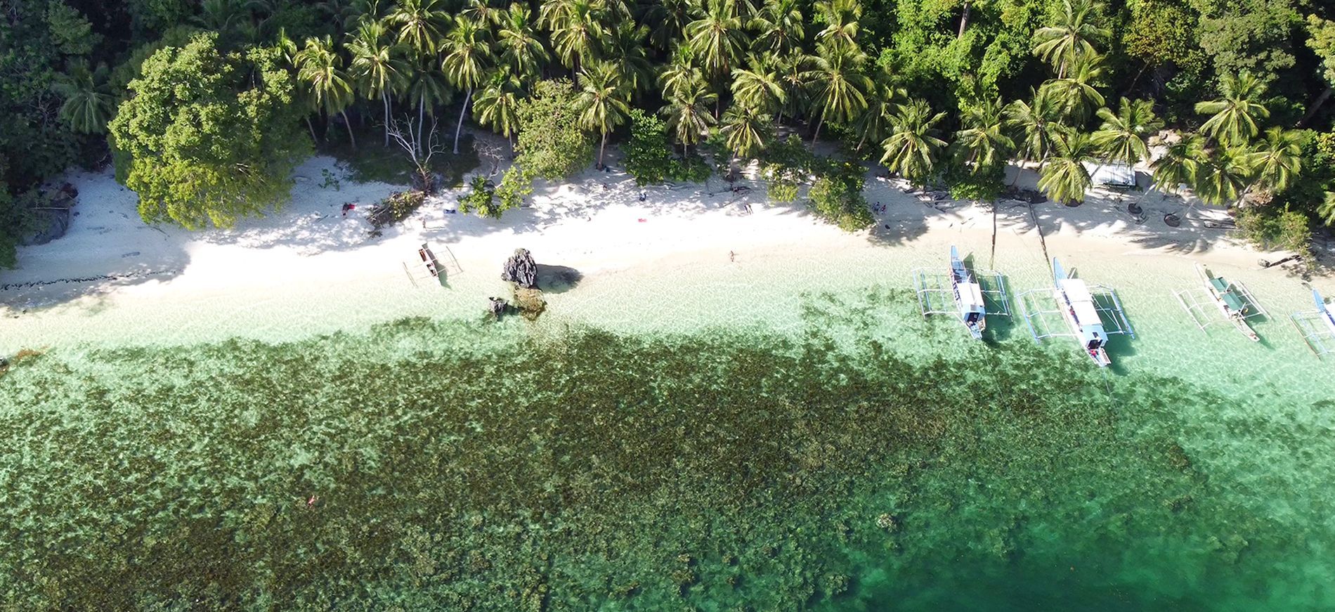 Spiagge da vedere a El Nido nell'isola di Palawan