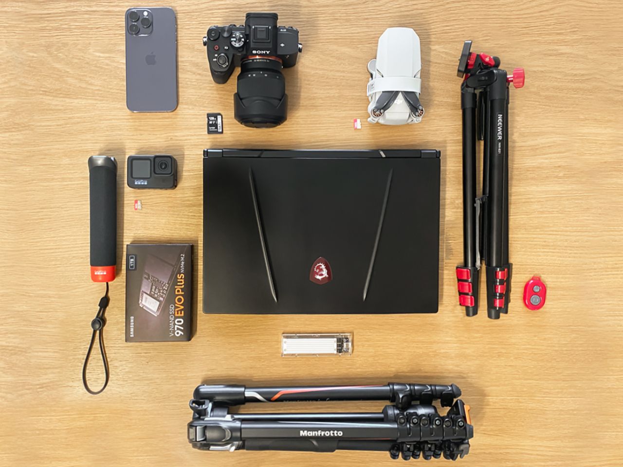 Attrezzatura fotografica da viaggio