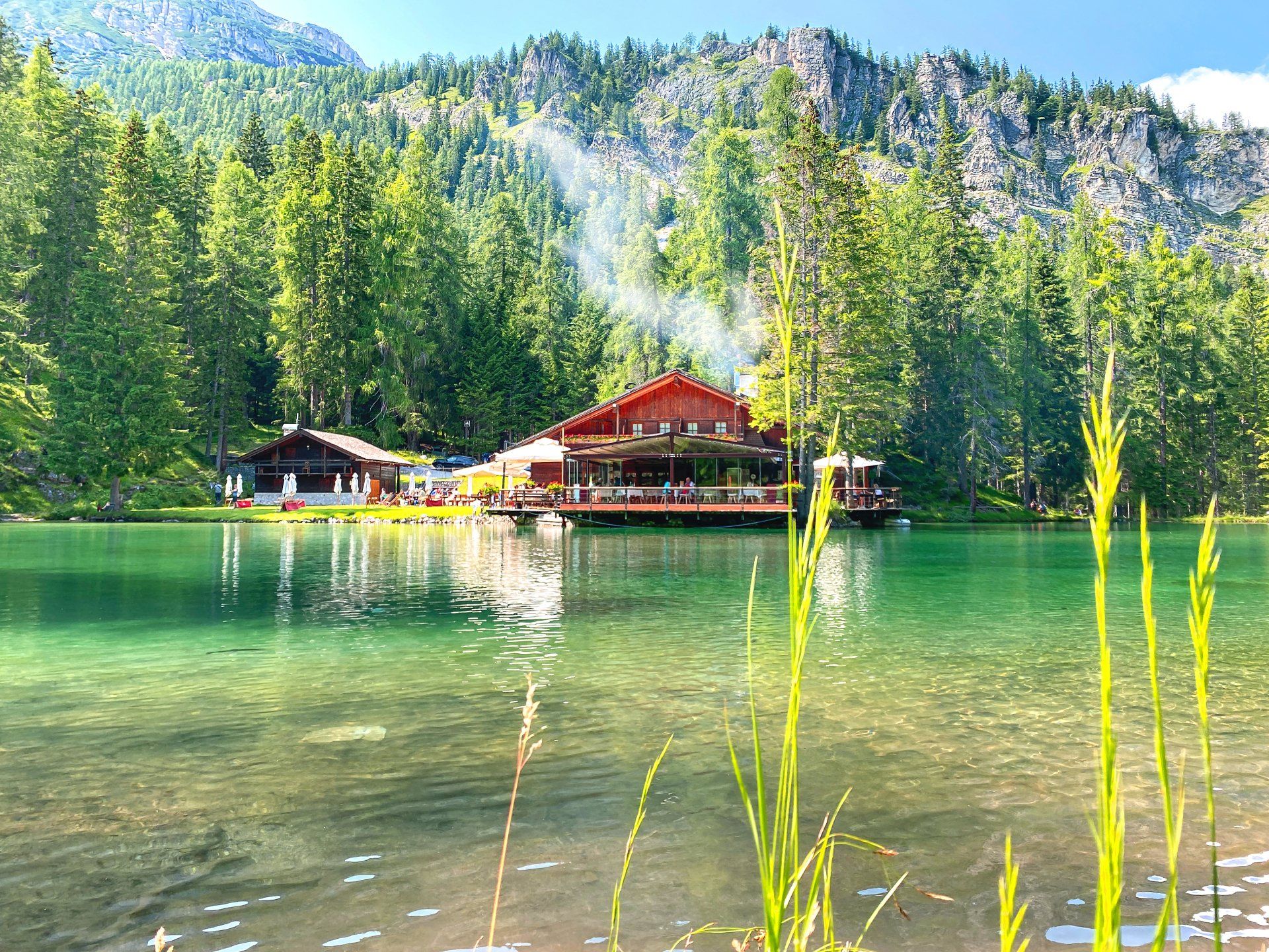 Gita fuori porta al lago Ghedina