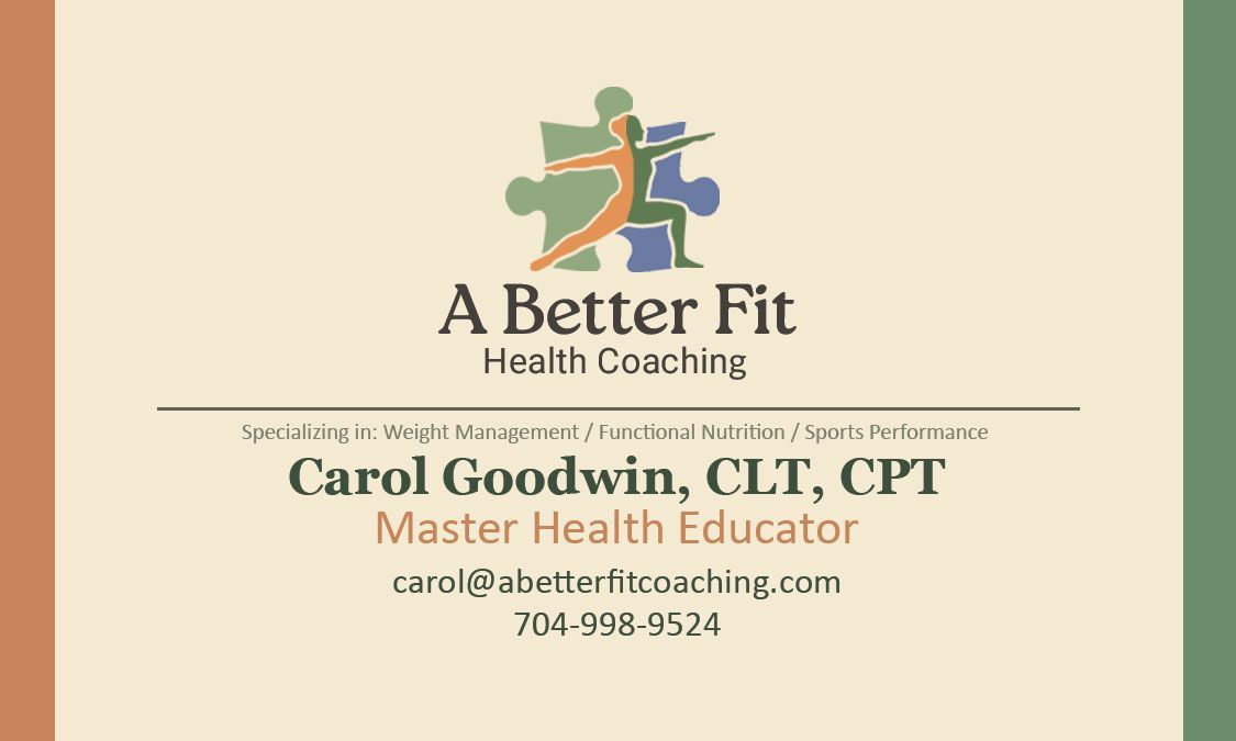 A Better Fit Health Coach brand identity design