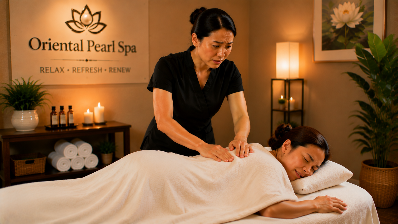pain relief safety massage client signaling discomfort