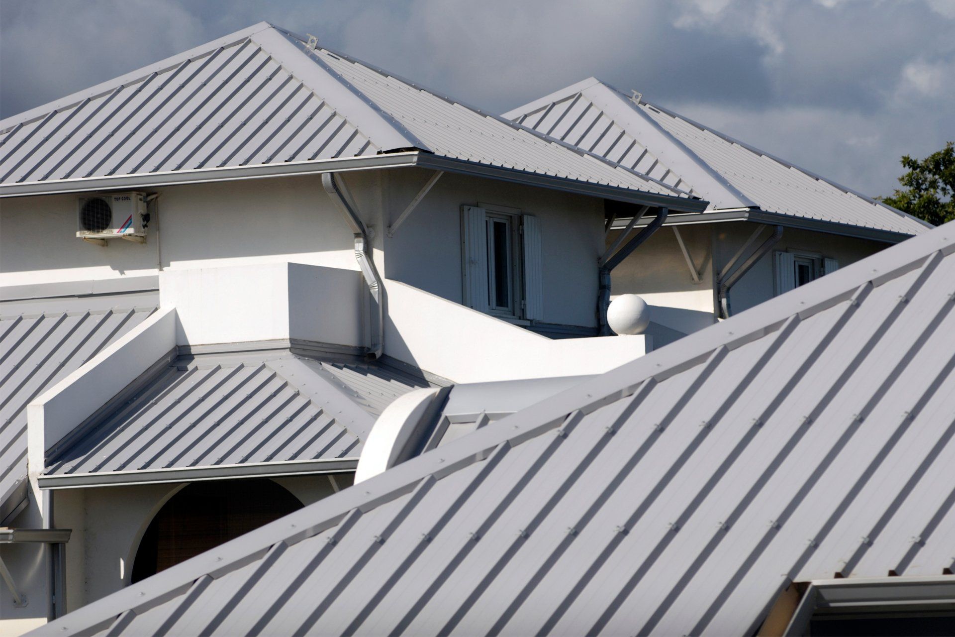 Standing Seam On Metal Roof — Henderson, KY — God & Country Roofing and Construction
