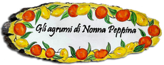 Gli agrumi di Nonna Peppina, casa vacanze Mondragone, logo
