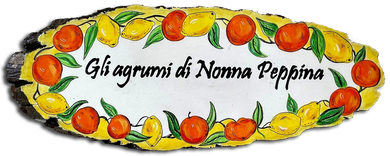 Gli agrumi di Nonna Peppina, casa vacanze Mondragone, logo