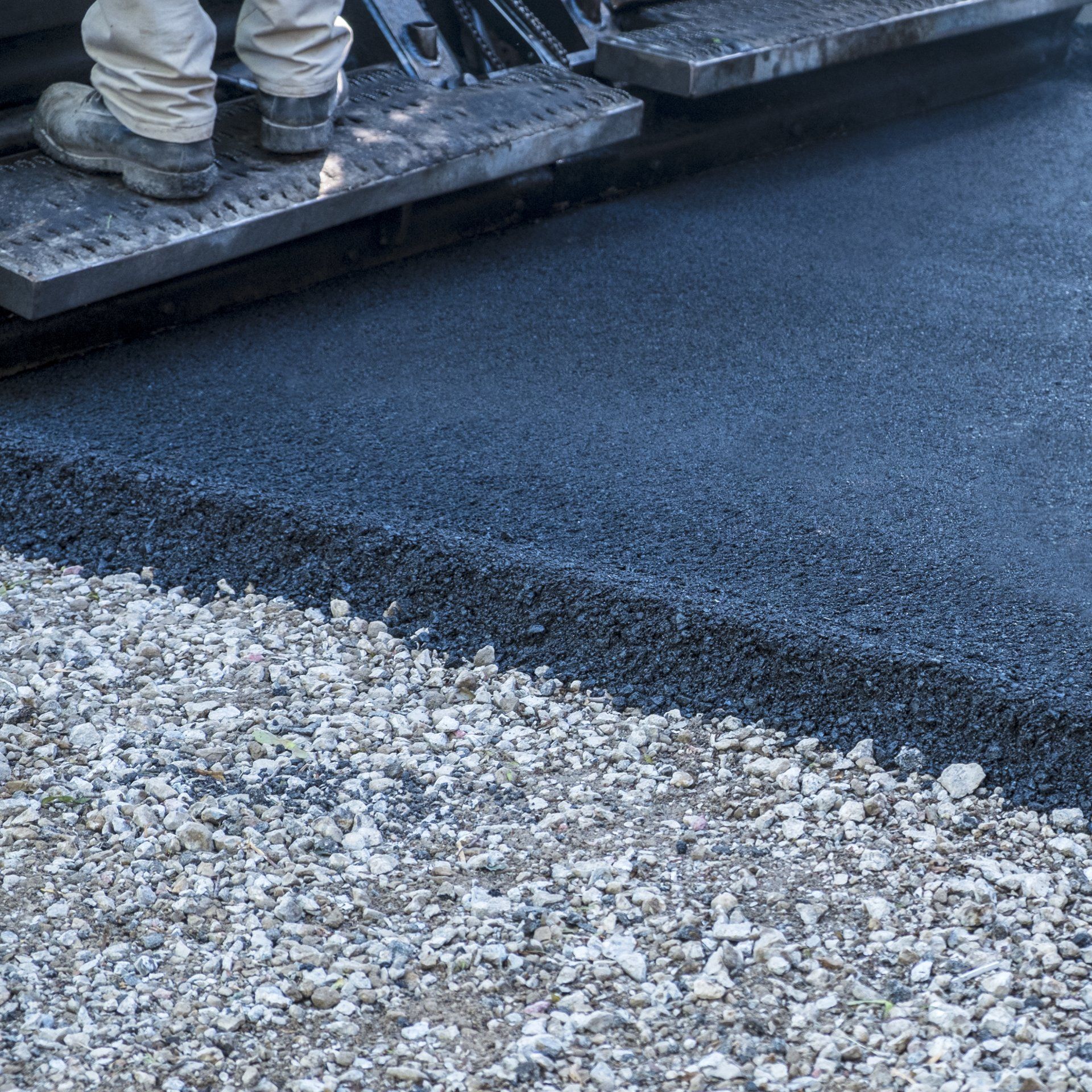 An Image of a Road with Asphalt — Covington, LA — Jenkins Construction and Asphalt