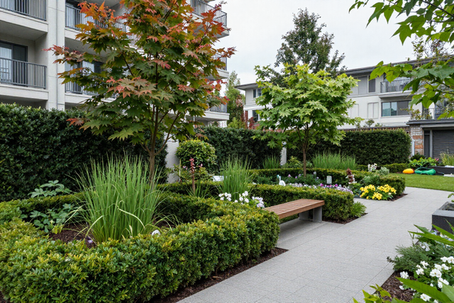 Maintained strata garden