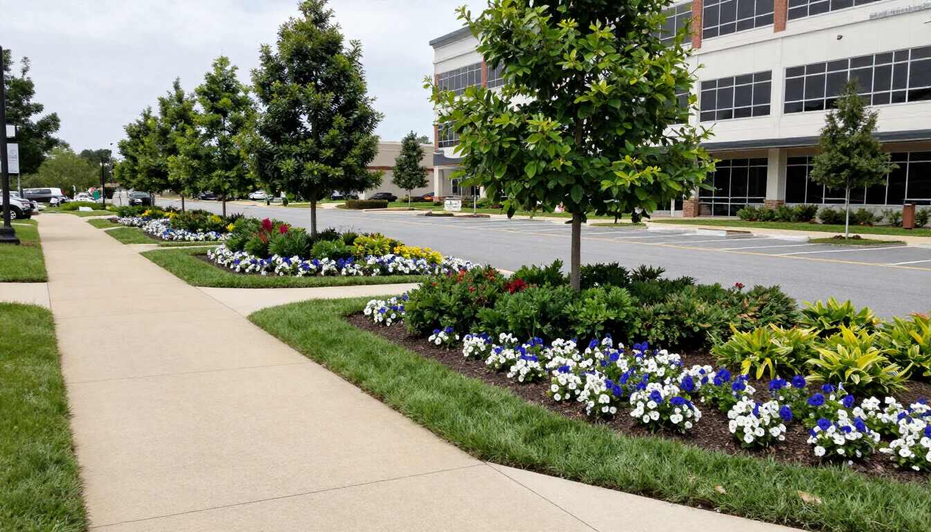 Richmond business park landscaping