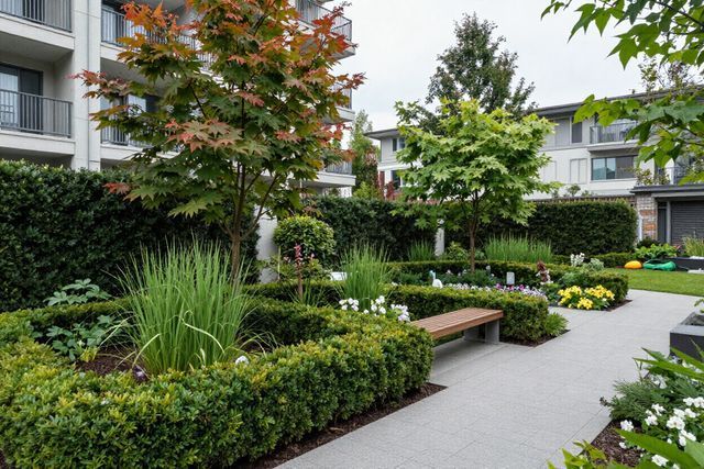 Maintained strata garden