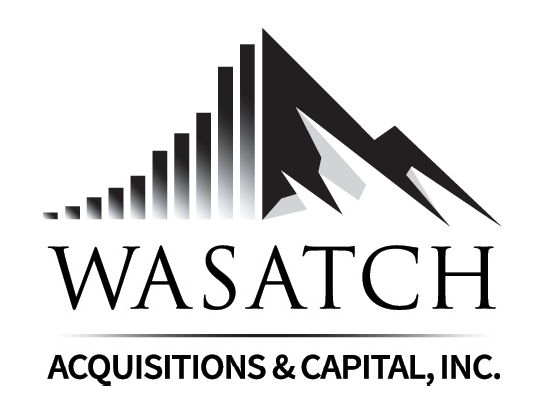 A logo for wasatch acquisitions & capital inc.