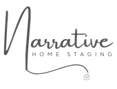 It is a logo for narrative home staging.