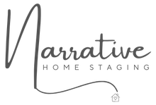 It is a logo for narrative home staging.