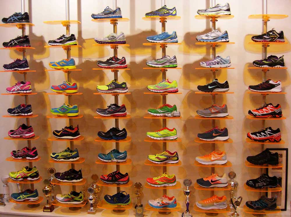 footwear display