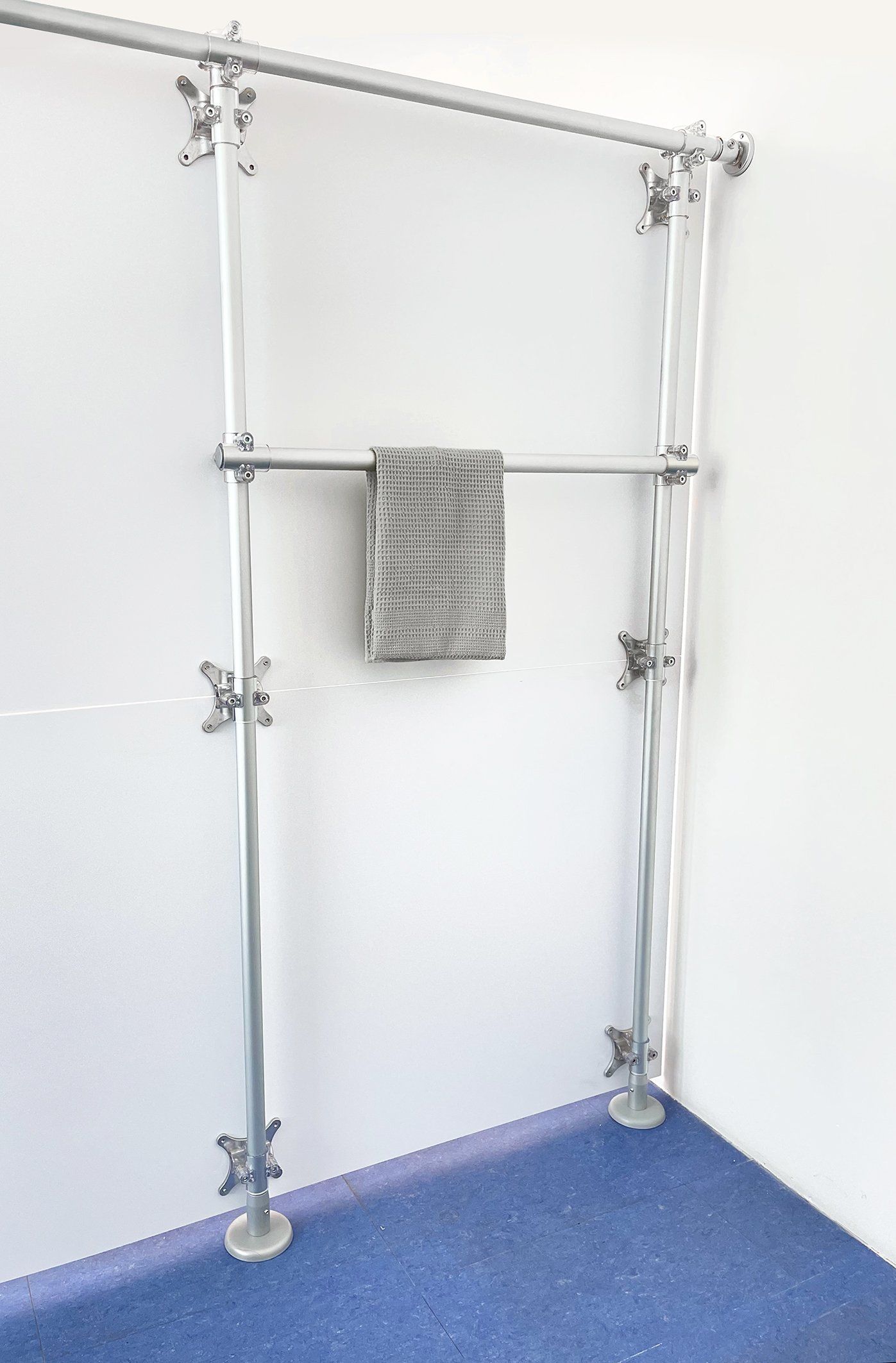 Barra porta salviette accessori cabina centro estetico