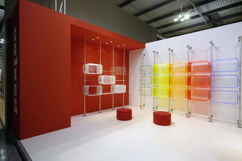 colored modular display system