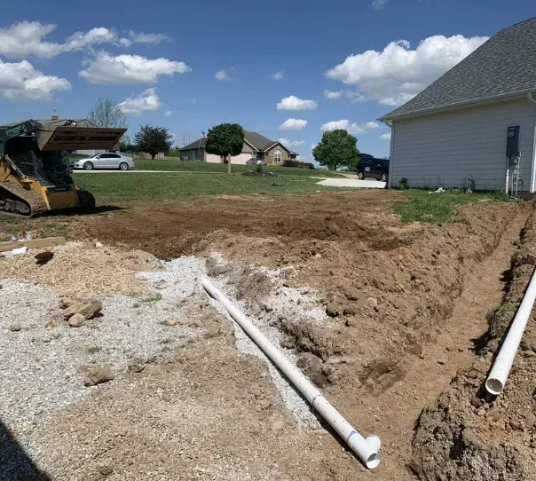 complete utility excavation services in springfield mo