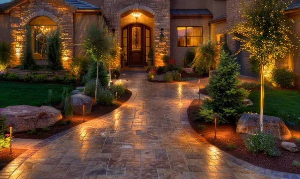 professional landscape lighting in springfield mo