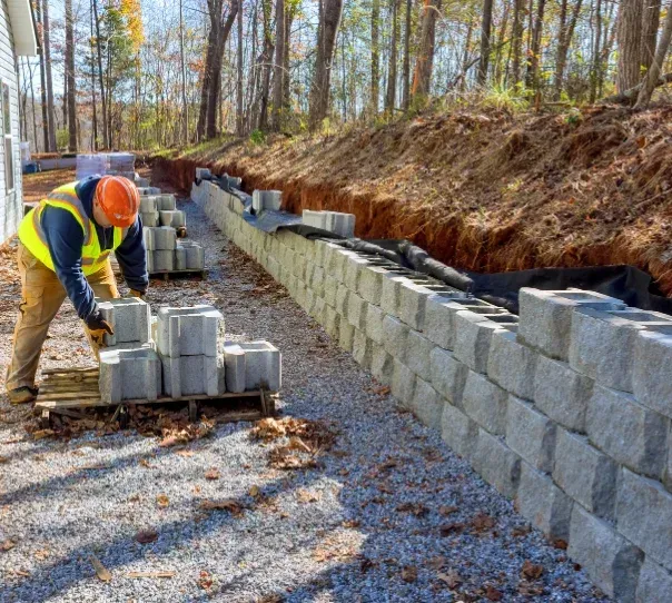 retaining wall projects in springfield