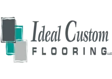 The logo for ideal custom flooring llc is shown
