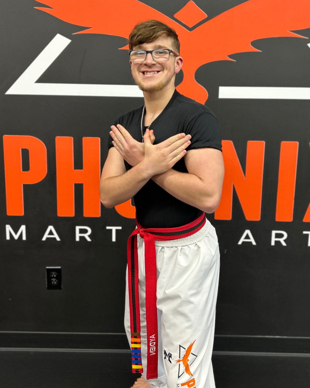 Aydien today after years of martial arts training at Phoenix