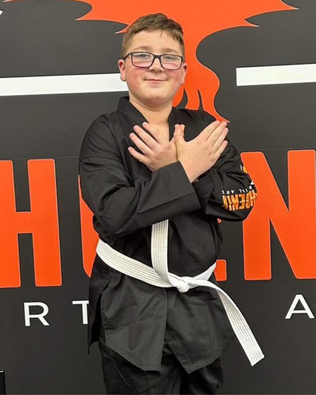 Aydien when he began training at Phoenix Martial Arts