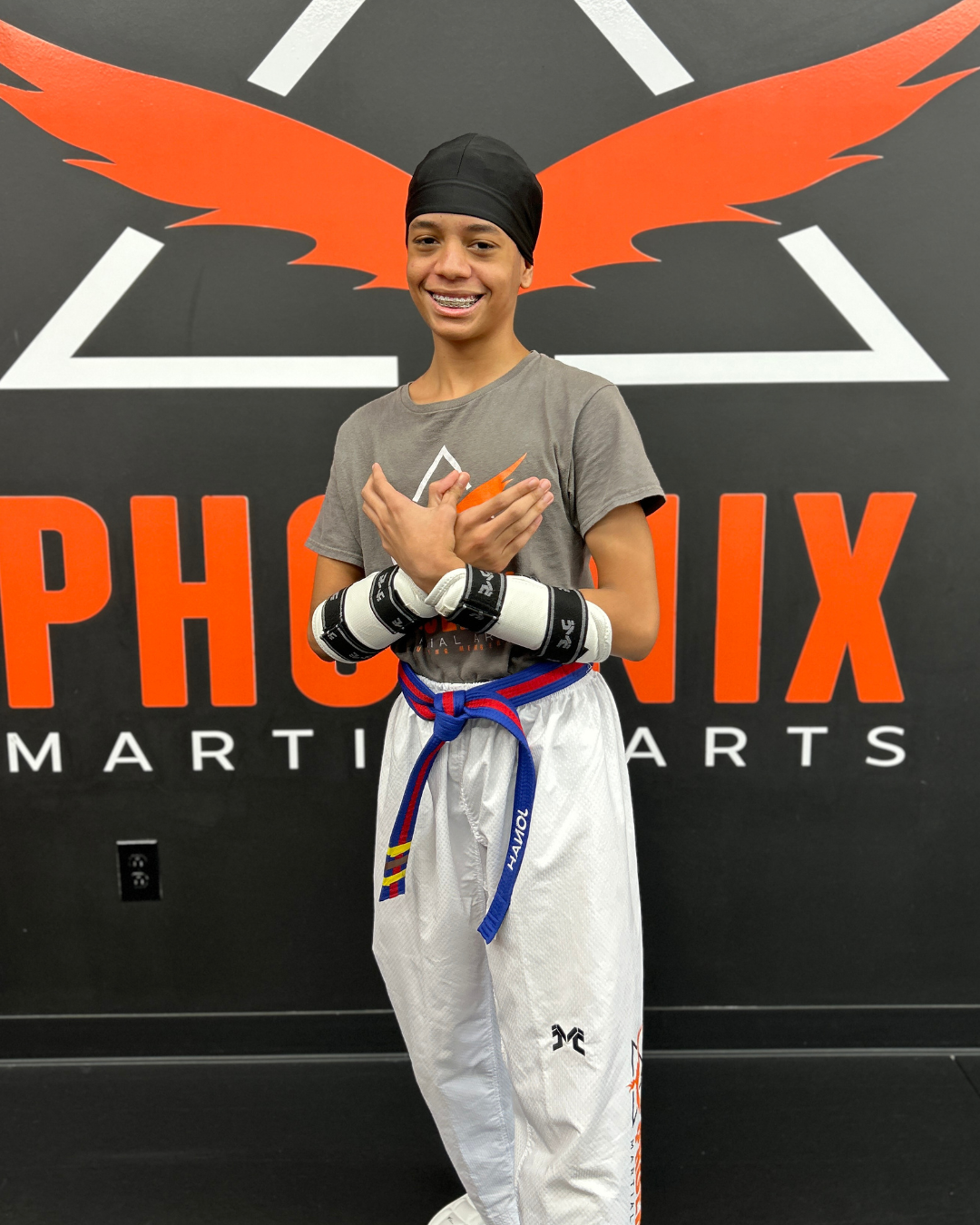 Jonah today as an AAU Taekwondo National Champion at Phoenix Martial Arts