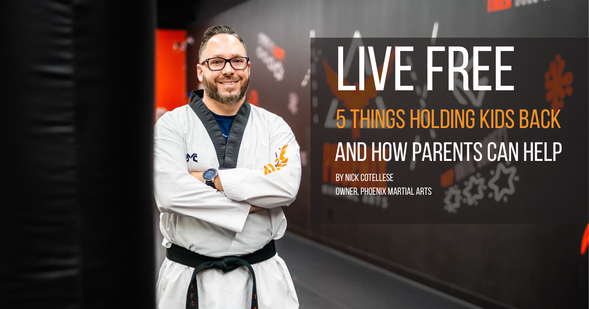 Nick Cotellese of Phoenix Martial Arts in Murfreesboro, Tennessee discussing how martial arts helps