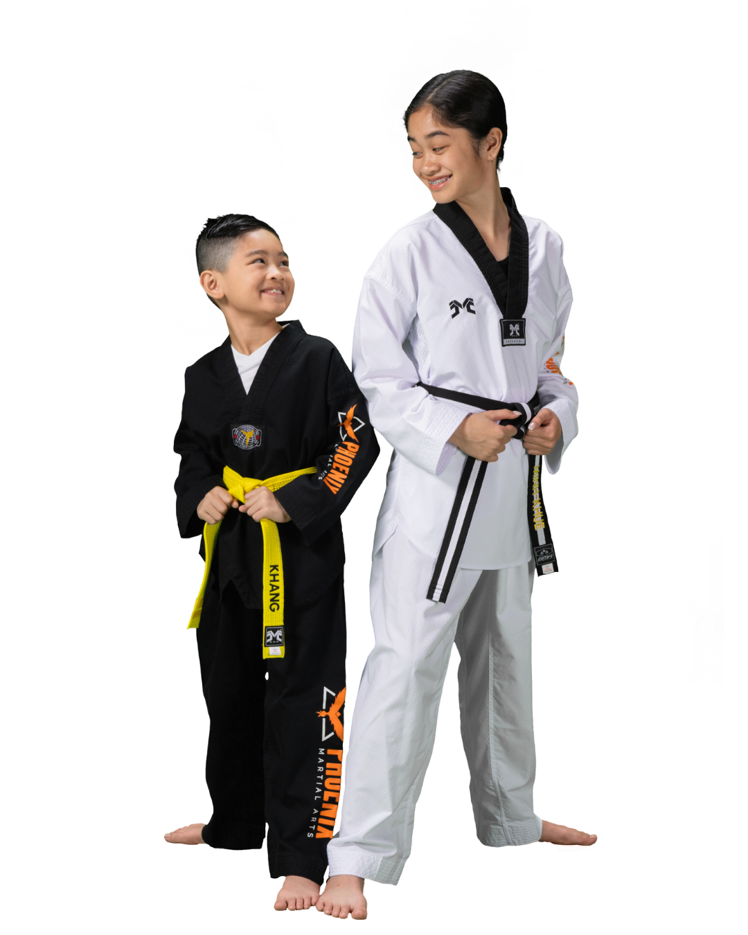 Brother and Sister at Phoenix Martial Arts in Murfreesboro